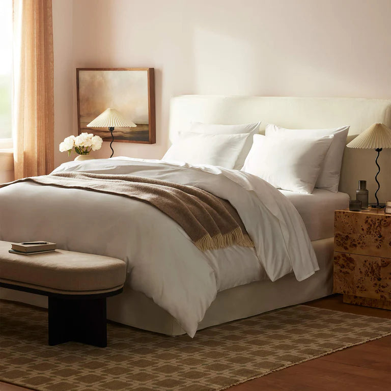 Luxury Quilt Cover - Classic White