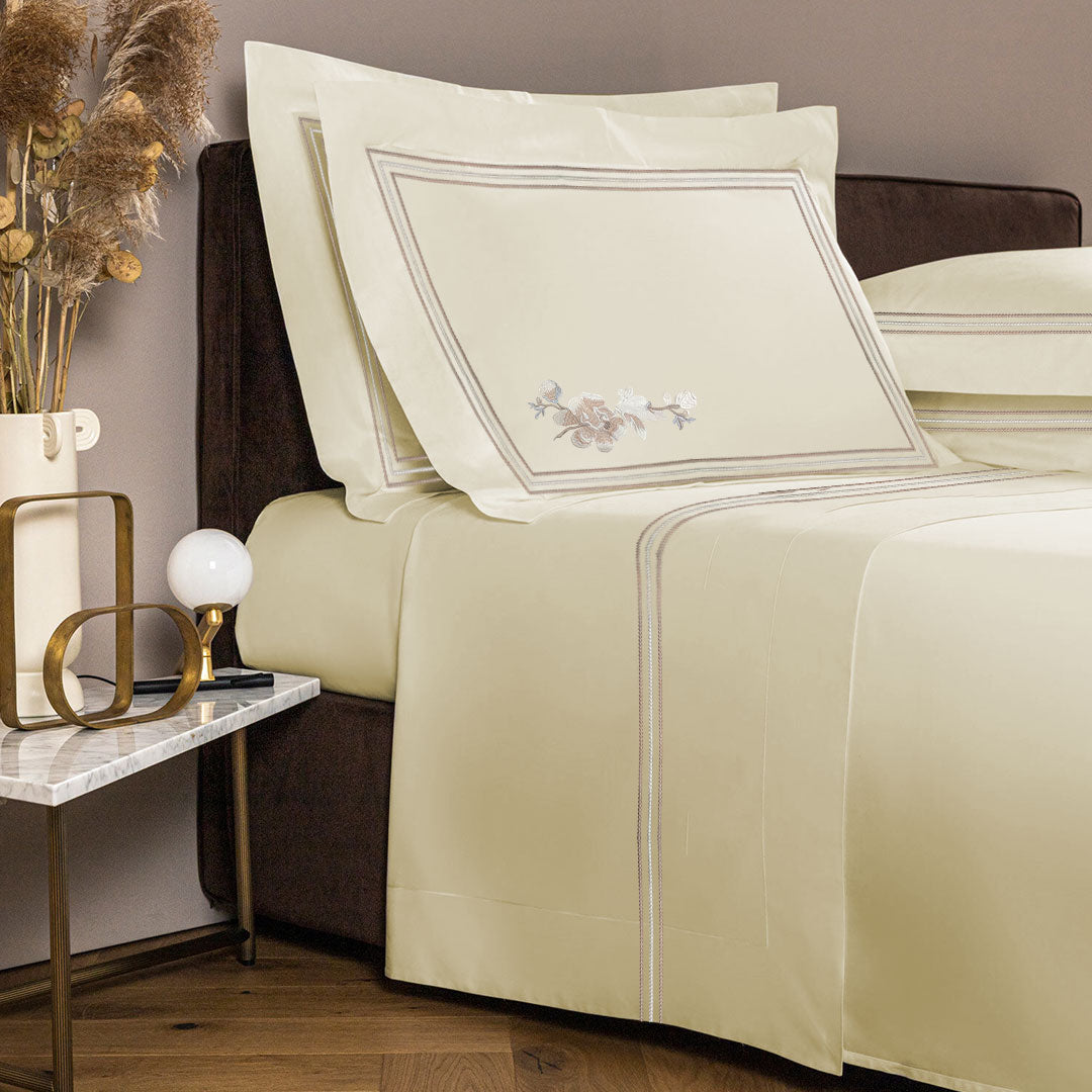 Summer Sheet Set (4 Pcs Set) - Bloom Embroidery