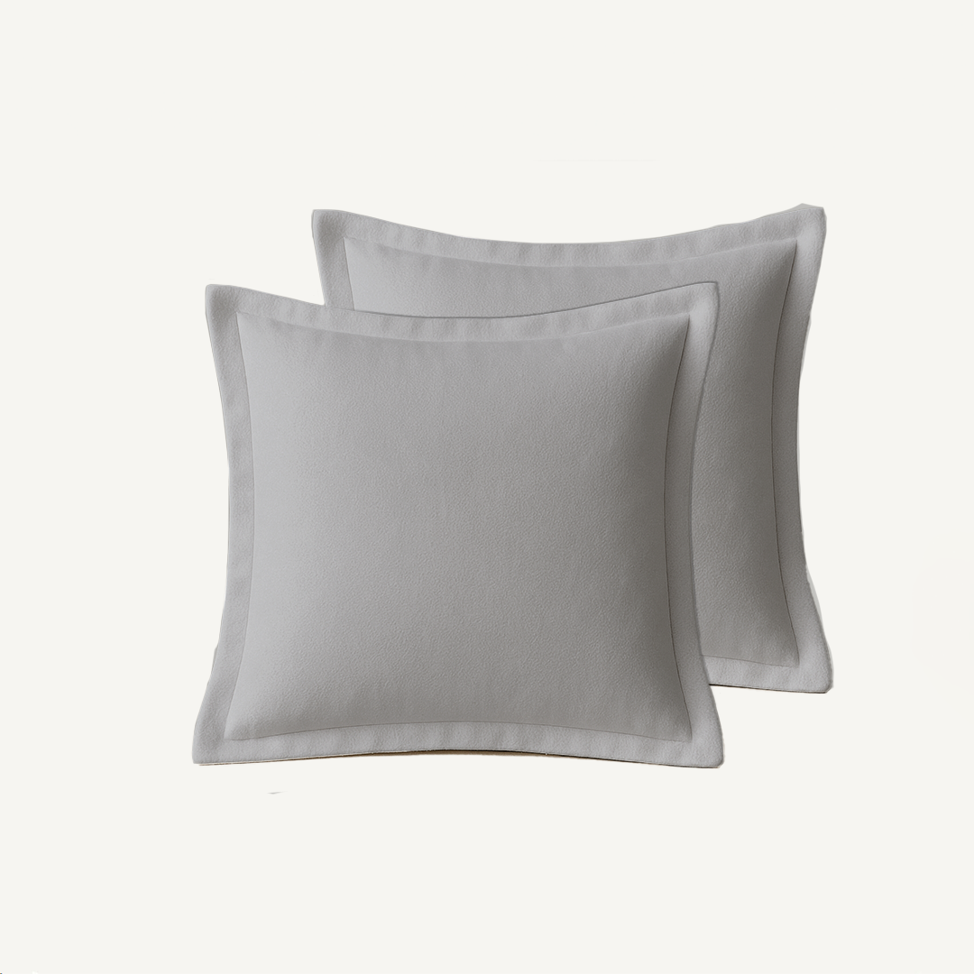 Cushion Cover (Set of 2)- Med Blue