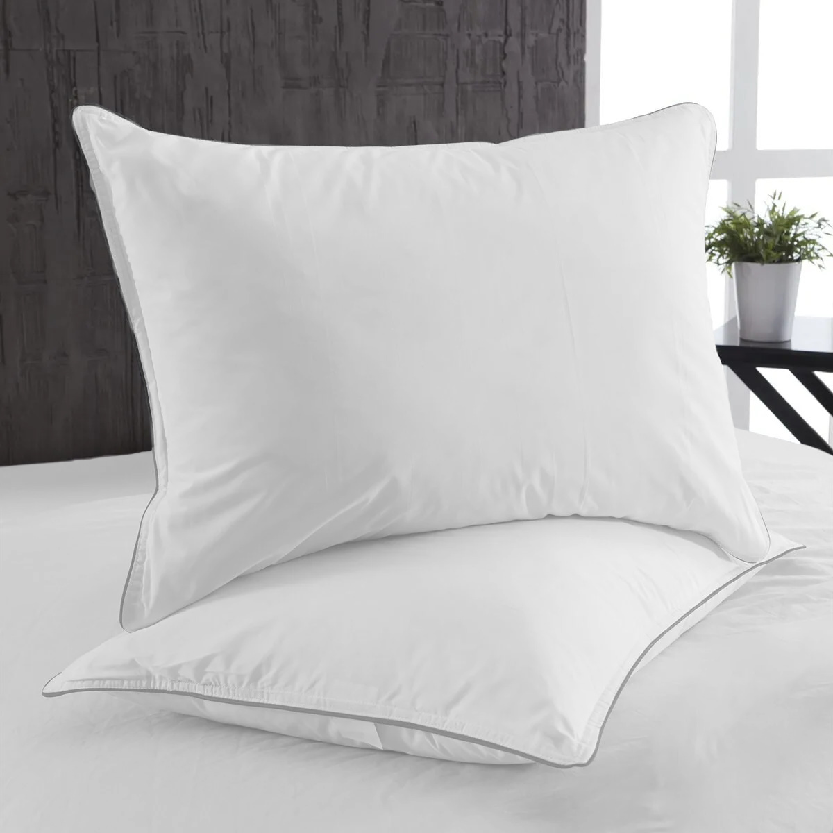 Dawn Pillow Cover (Set of 2)- White