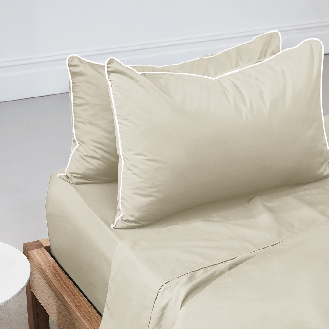 Dawn Fitted Sheet Set - Solids