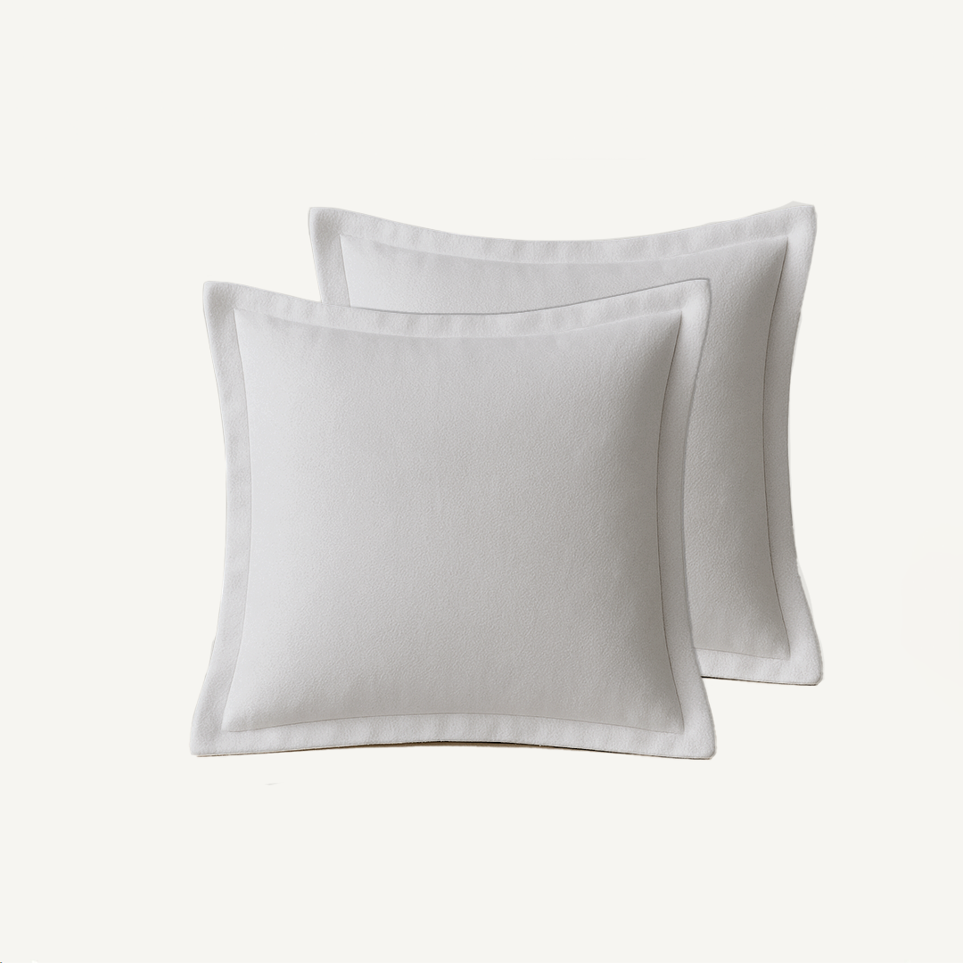 Cushion Cover (Set of 2)- Classic White