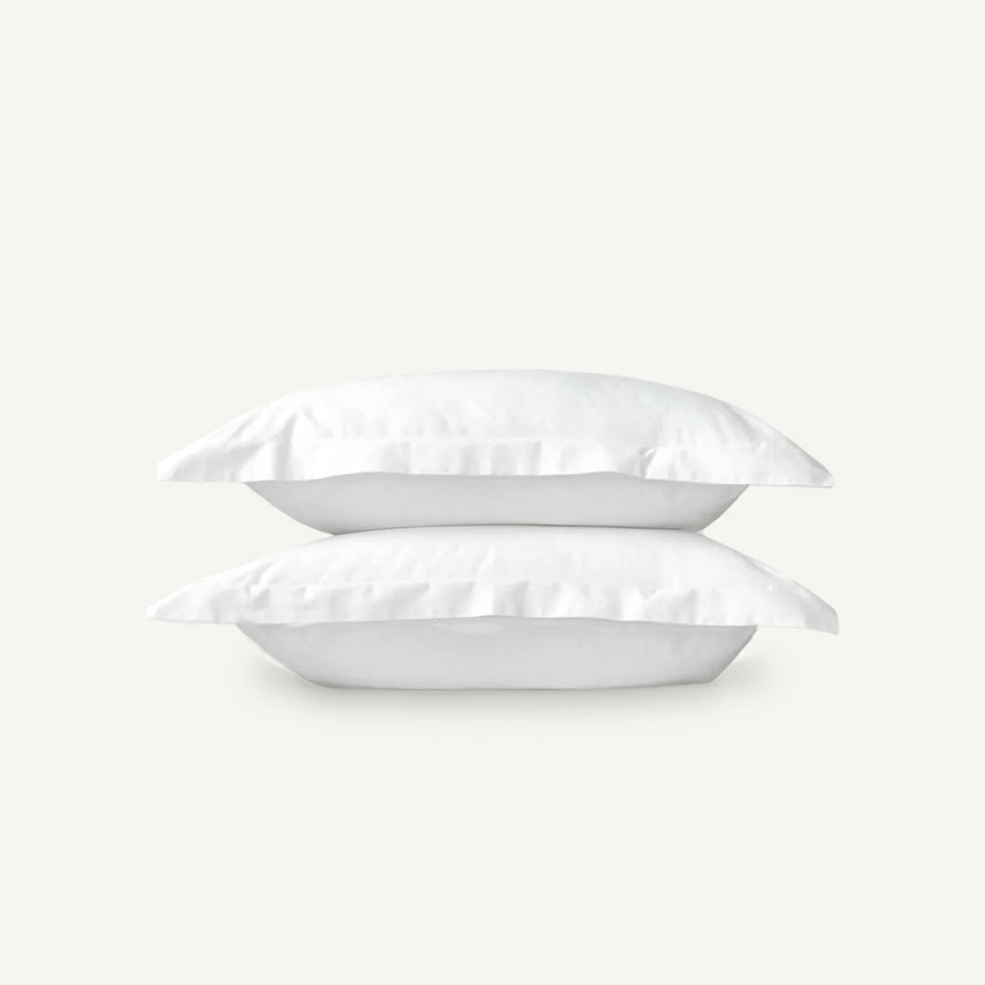 Pillow Cover (Set of 2)- Classic White