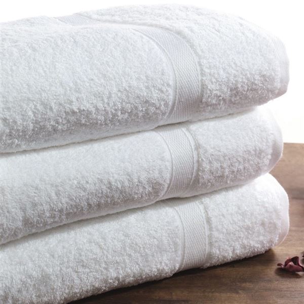 Wholesale White Thick Luxury Cotton Bath Towels Used for Hotel&Home&SPA -  China Bath Towel and White price
