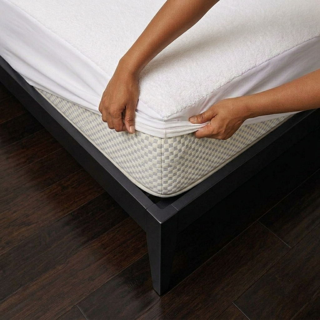 Sohum Mattress Protector | Waterproof | Terry