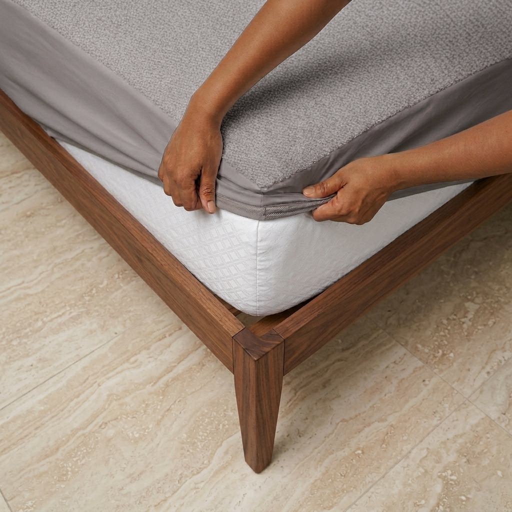 Sohum Mattress Protector | Waterproof | Terry