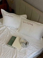 Pillow Cover (Set of 2) | Customizable Message