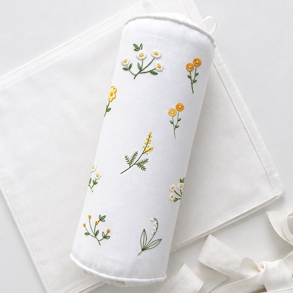 Baby Bolster Cover | Spring Field