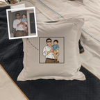 Cushion Cover | Gift | Custom | Fill Art