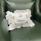 Baby Pillow Cover | Spring Field