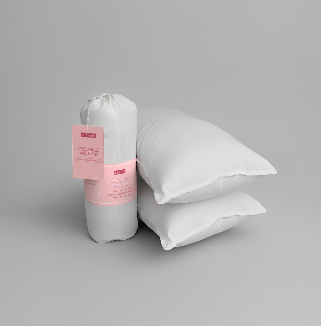 Sohum Luxury Down Feather Pillows