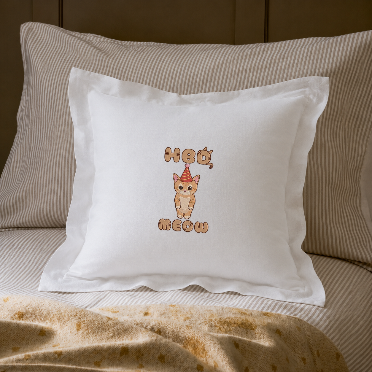 Cushion Cover | Gift | Birthday Cat