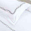 Top Sheet - Horizon Embroidery