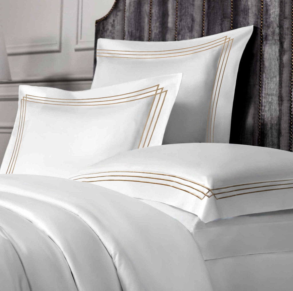 Bedsheet with Pillow Cover - Breeze Embroidery