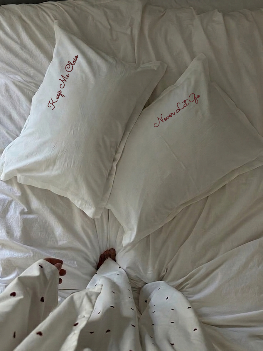 Pillow Cover (Set of 2) | Customizable Message