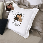 Cushion Cover | Gift | Custom | Music Player Fill