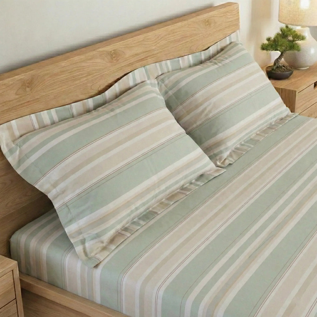 Sohum Printed Bedsheet Set | 300 TC