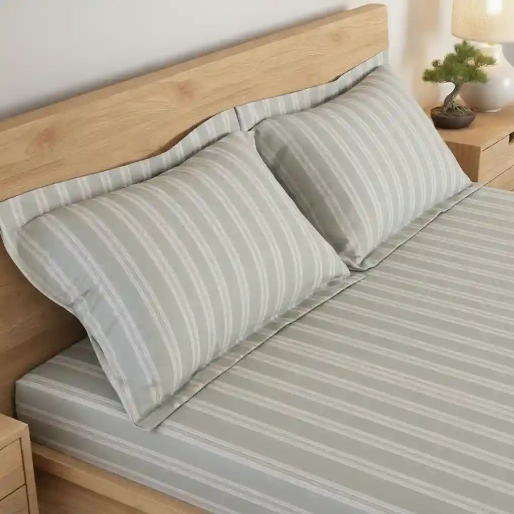 Sohum Printed Bedsheet Set | 300 TC