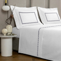 Summer Sheet Set (4 pcs Set ) - Aura Embroidery