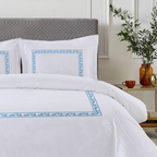 Winter Sheet Set (4 Pcs Set) - Autumn Embroidery