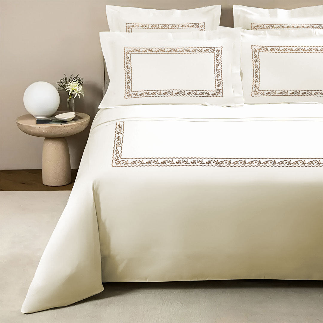 Quilt Cover - Autumn Embroidery