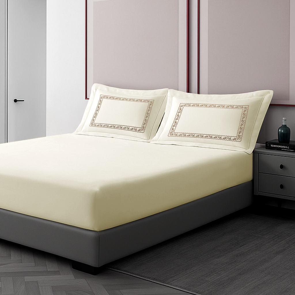 Pillow Cover + Fitted Sheet (3 Pcs Set) - Autumn