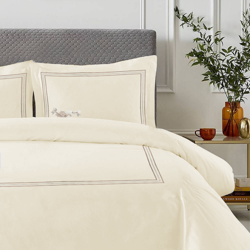 Winter Sheet Set (4 Pcs Set) - Bloom Embroidery