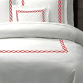 Winter Sheet Set (4 Pcs Set) - Chain Embroidery