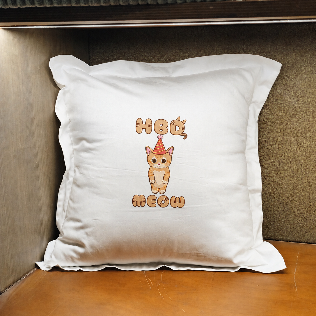 Cushion Cover | Gift | Birthday Cat