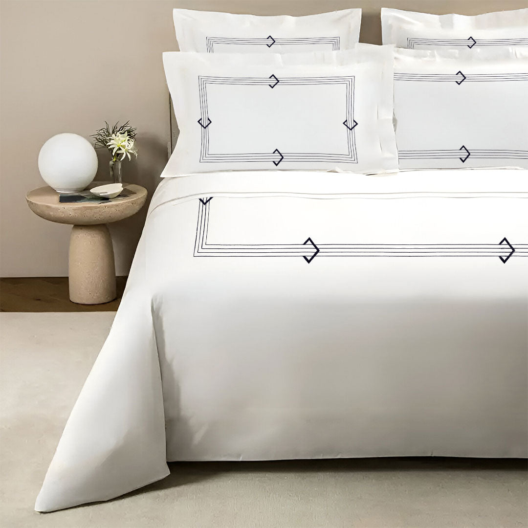 Quilt Cover - Crest Embroidery