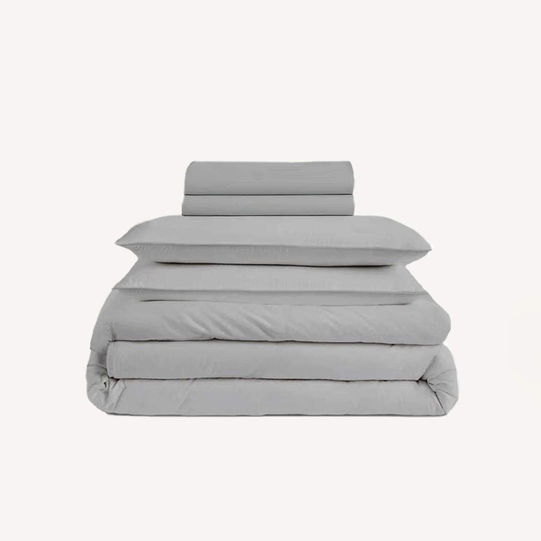 Winter Sheet Set (4 Pcs Set) - Classic White