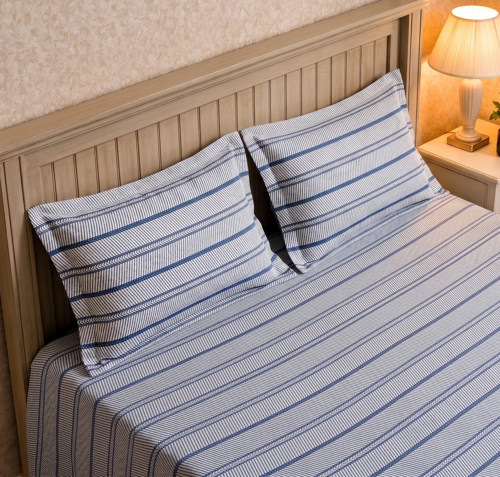 Sohum Printed Bedsheet Set | 300 TC