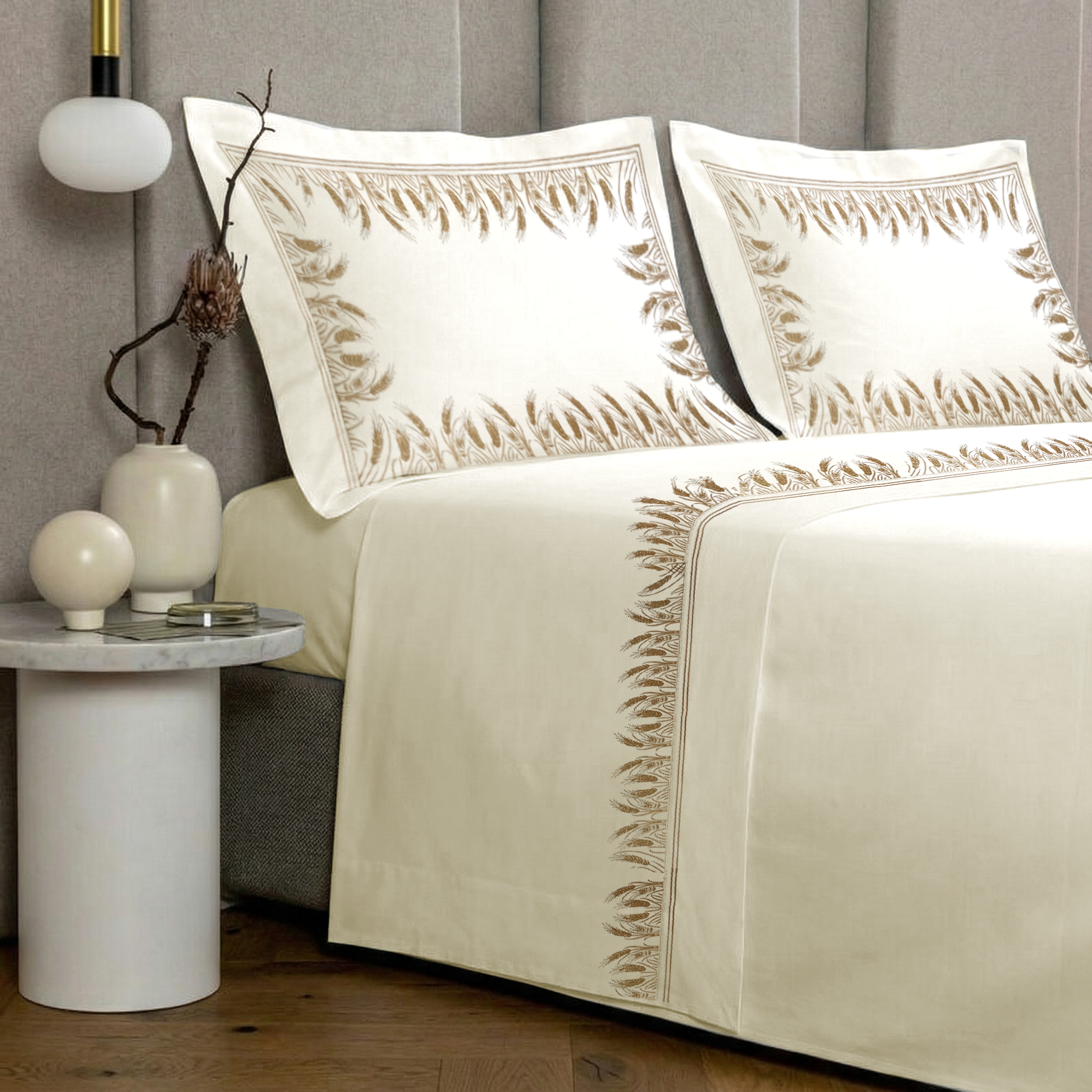 Summer Sheet Set (4 Pcs Set) - Heritage Embroidery