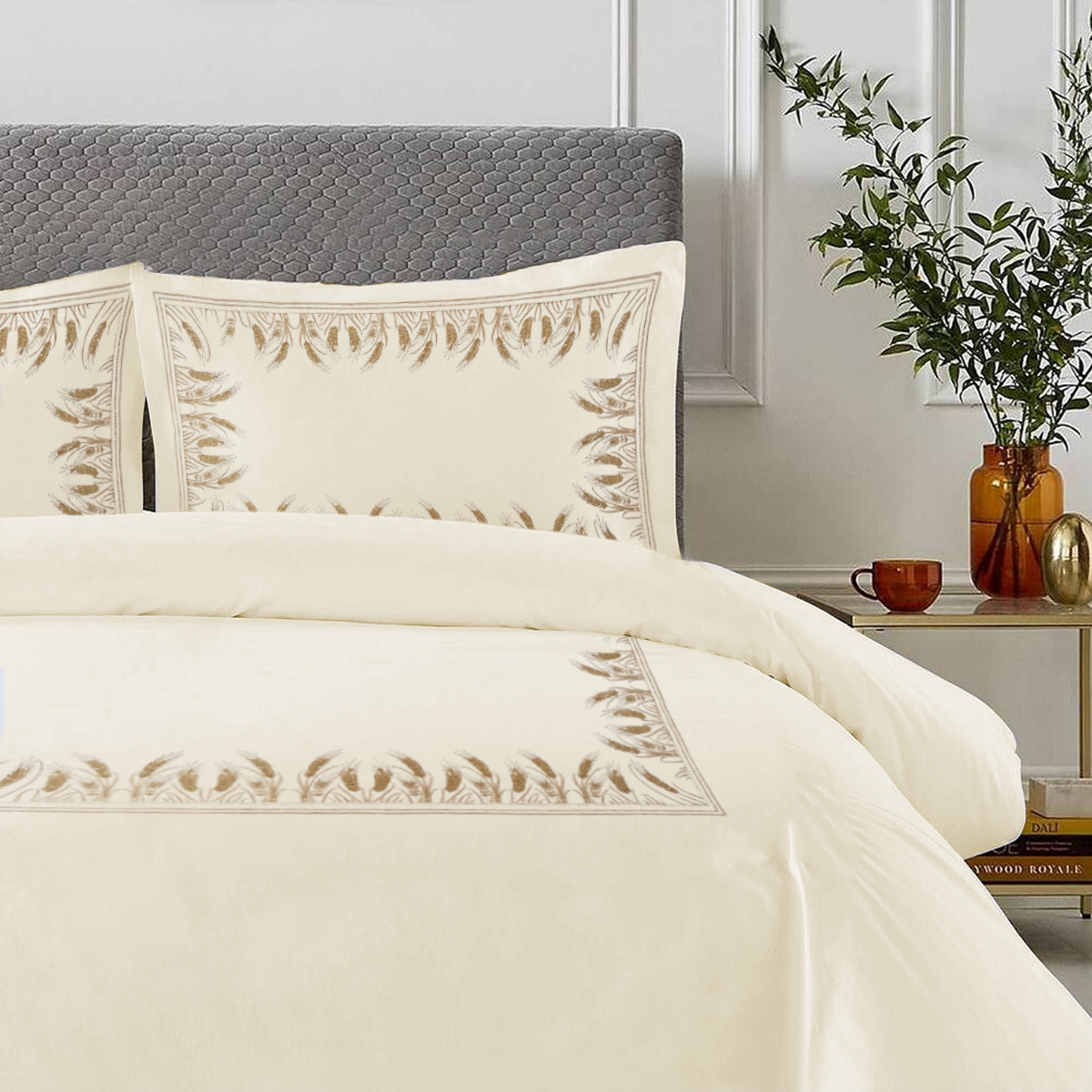 Winter Sheet Set (4 Pcs Set) - Heritage Embroidery