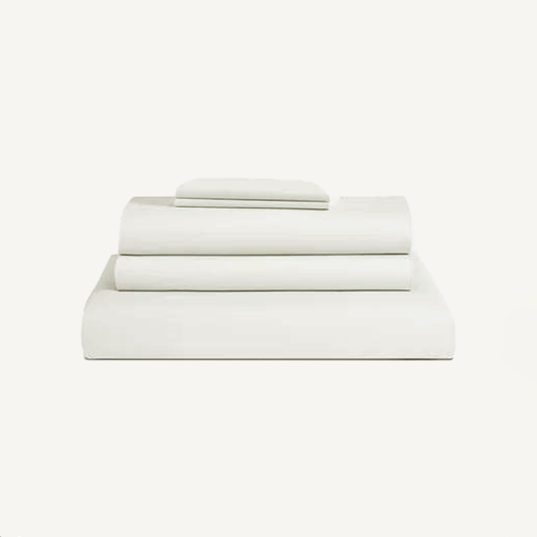 Summer Sheet Set (4 Pcs Set) - Classic White