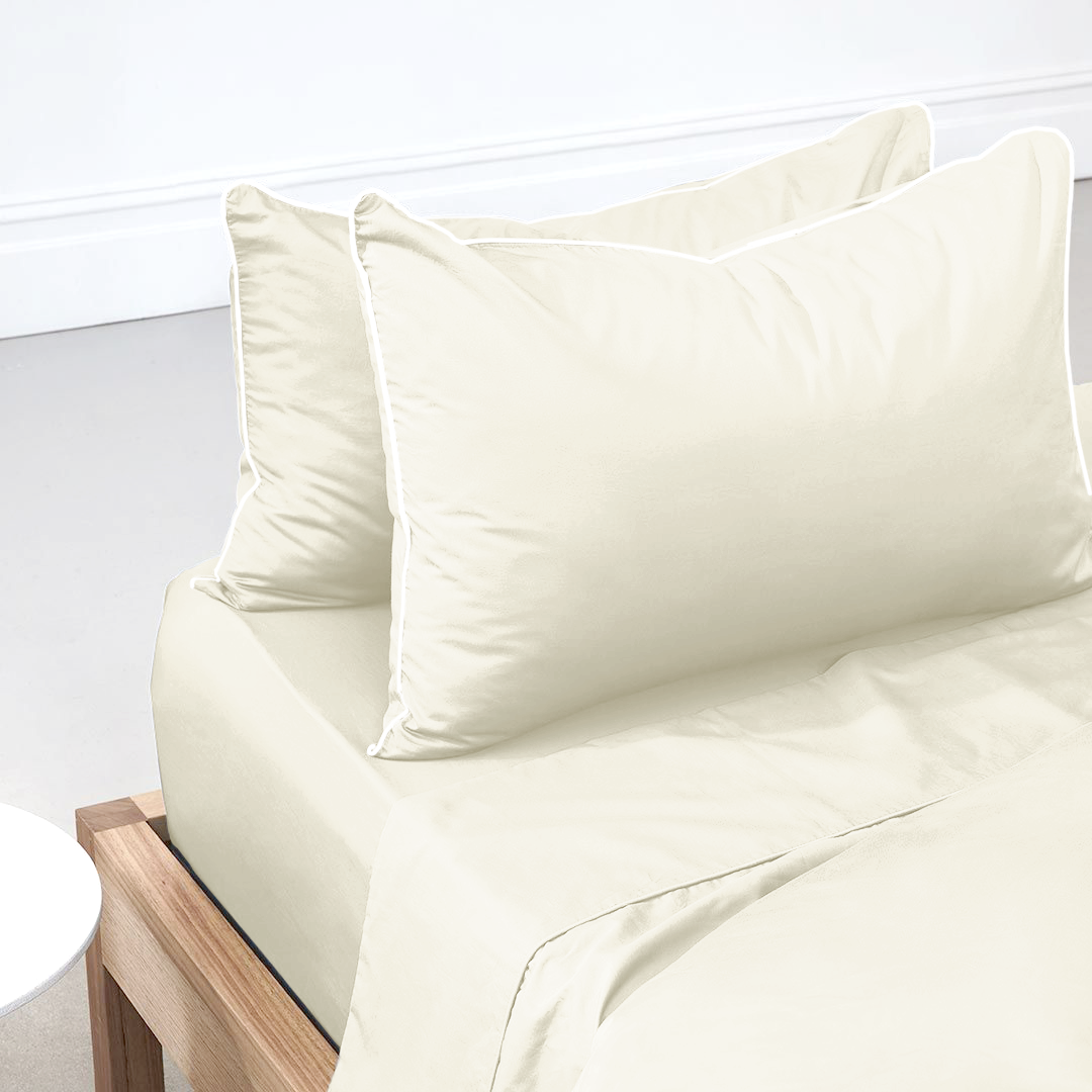 Dawn Fitted Sheet Set - Solids