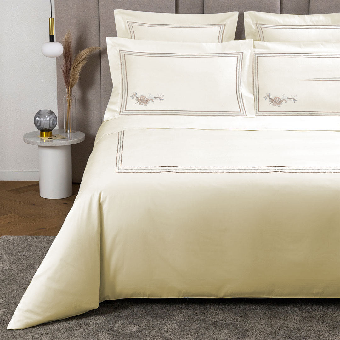 Quilt Cover - Bloom Embroidery