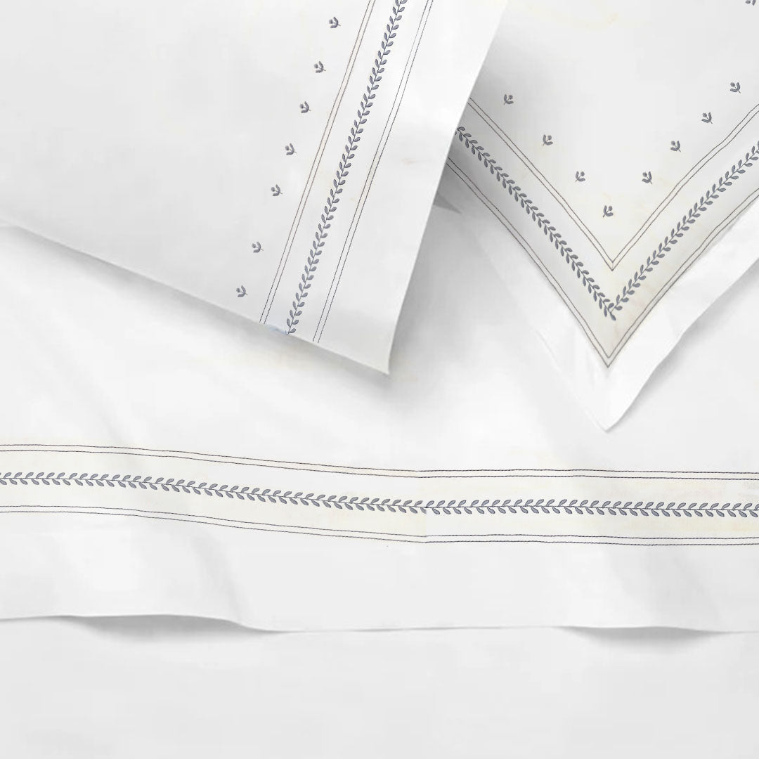 Summer Sheet Set (4 Pcs Set) - Jasmine Embroidery