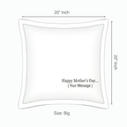 Cushion Cover with Customizable Message