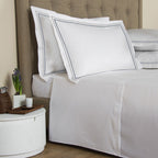 Bedsheet with Pillow Cover - Marrow Embroidery