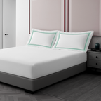 Pillow Cover + Fitted Sheet (3 Pcs Set) - Marrow Embroidery