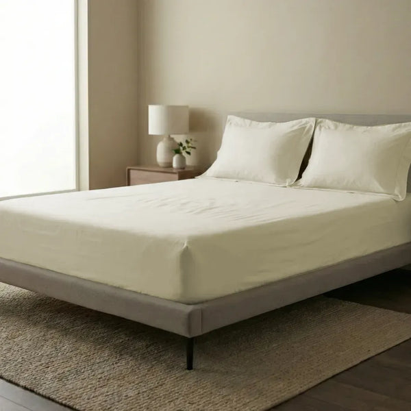 Pillow Cover + Fitted Sheet (3 Pcs Set) - Eucalyptus