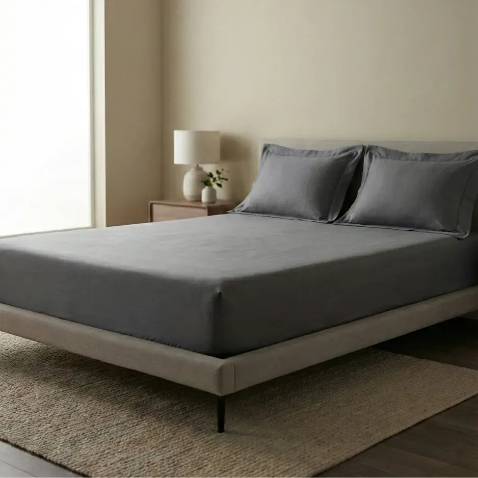 Pillow Cover + Fitted Sheet (3 Pcs Set) - Eucalyptus