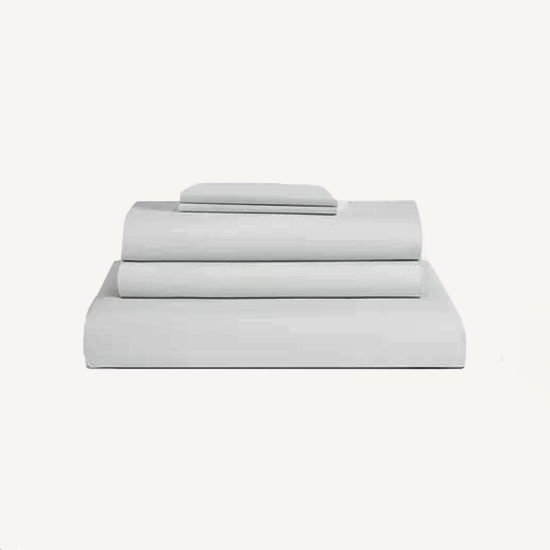 Summer Sheet Set (4 Pcs Set) - Classic White