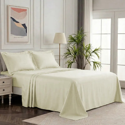 Summer Sheet Set (4 Pcs Set) - Eucalyptus
