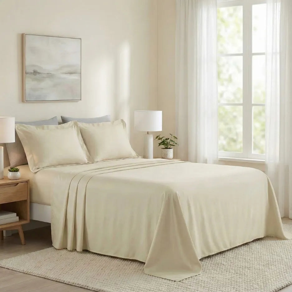 Summer Sheet Set (4 Pcs Set) - Eucalyptus
