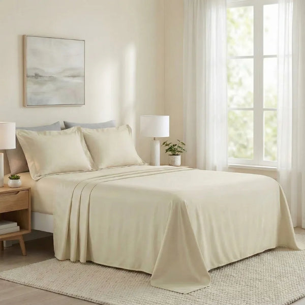 Summer Sheet Set (4 Pcs Set) - Eucalyptus