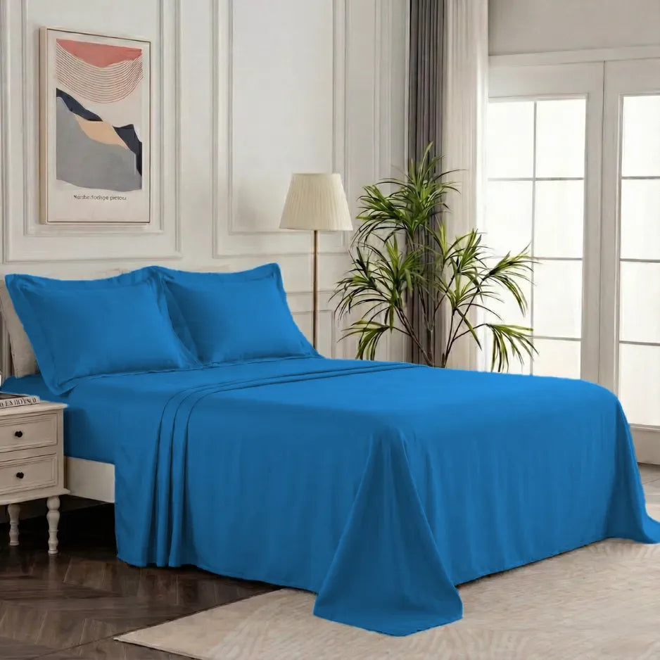 Summer Sheet Set (4 Pcs Set) - Eucalyptus