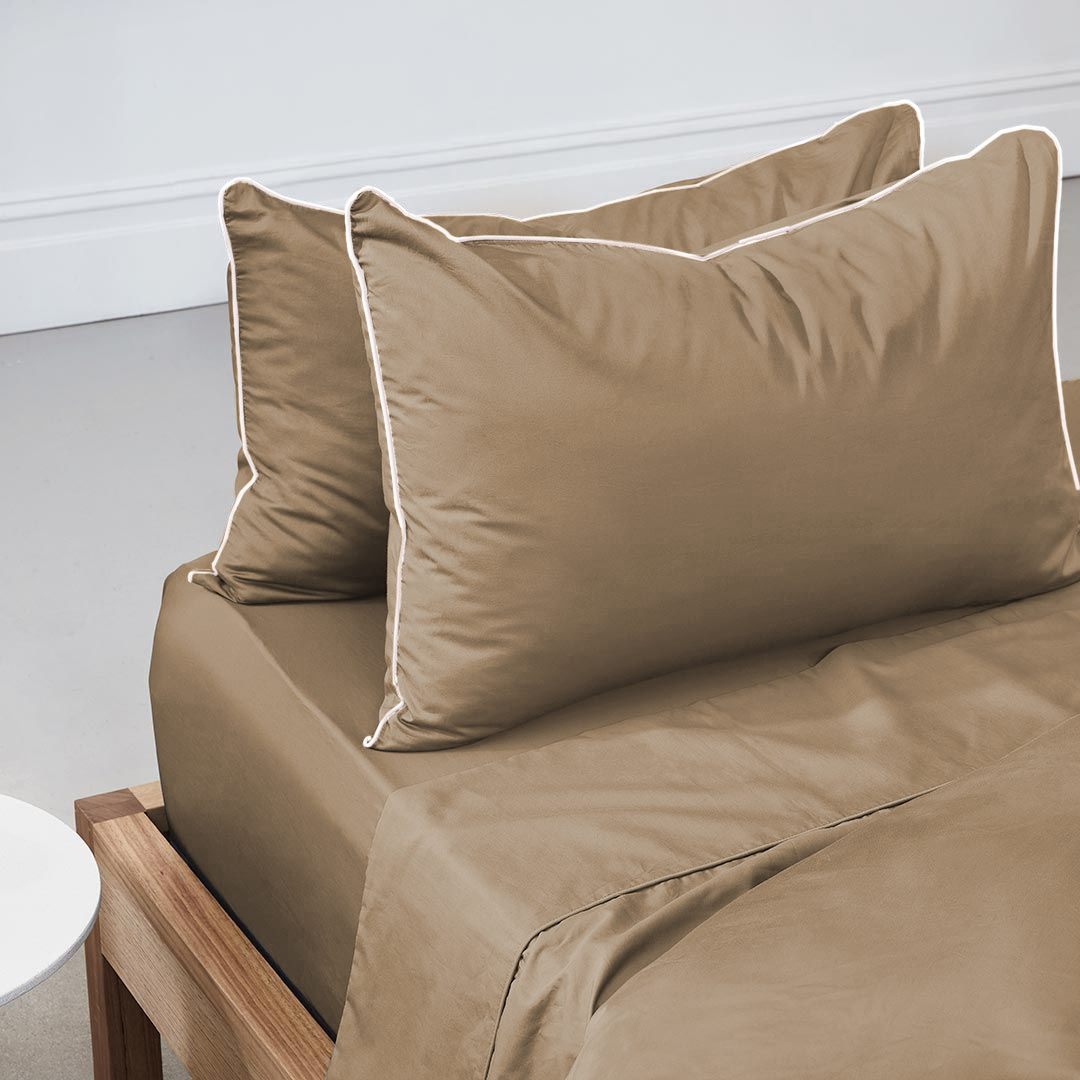 Dawn Fitted Sheet Set - Solids