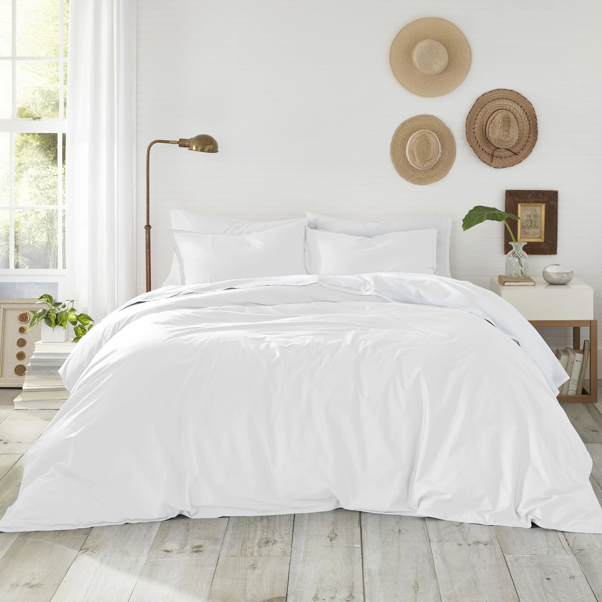 Winter Sheet Set (4 Pcs Set) - Classic White